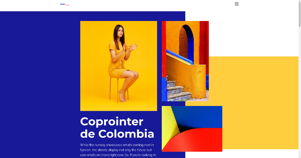 Screenshot of Coprointerdecolombia