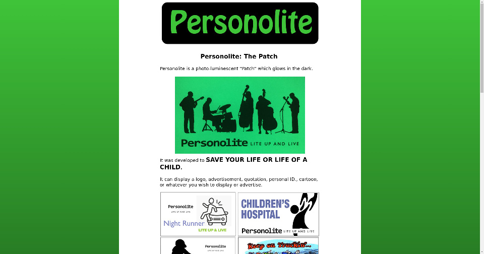Screenshot of Personolite