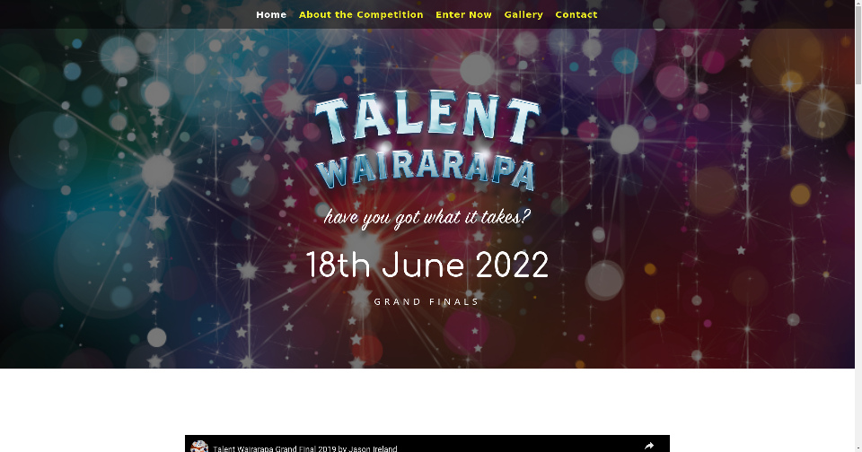 Screenshot of Talentwairarapa.co.nz